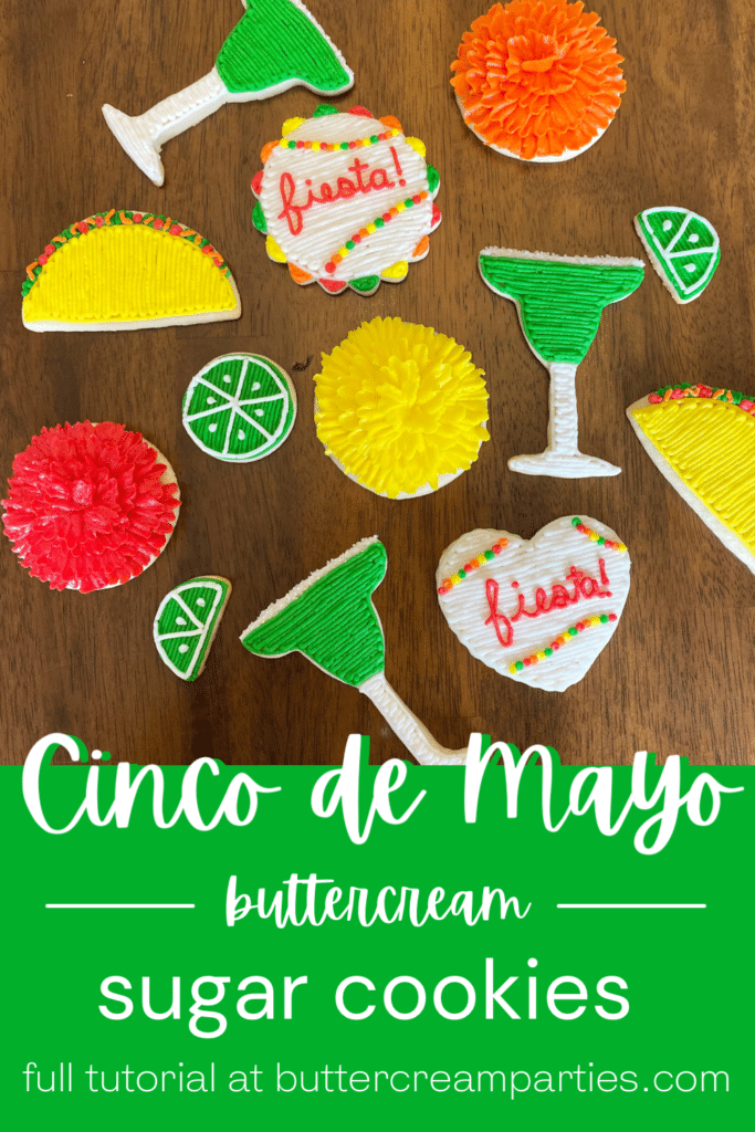 Cinco de Mayo Decorated Cookie