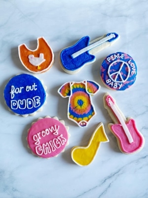 Fun Gender Reveal Cookies