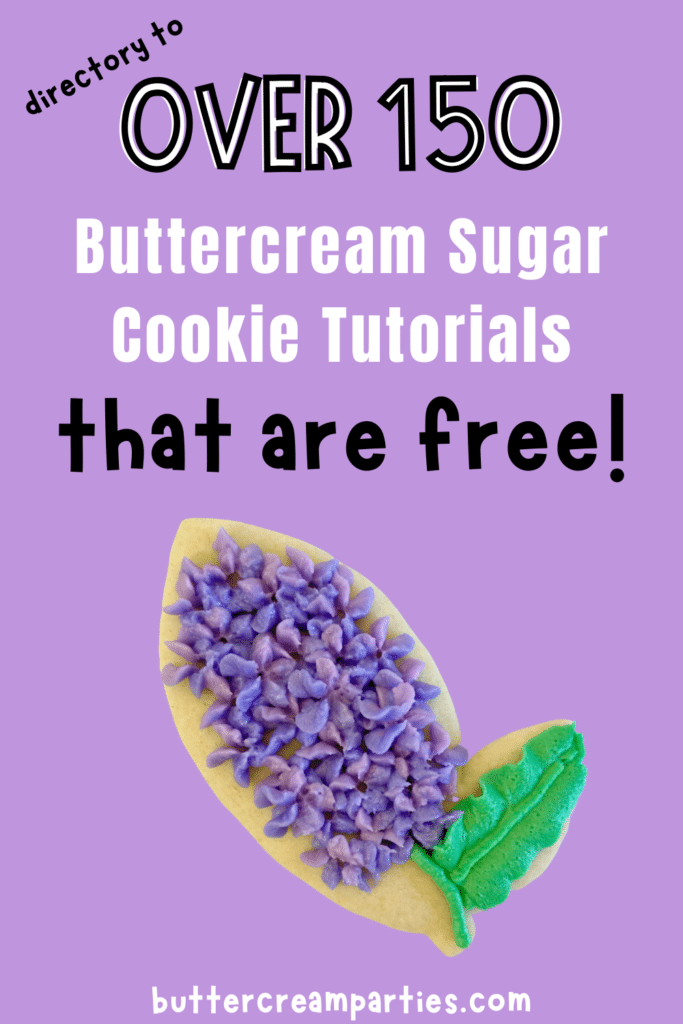 sugar cookie tutorials