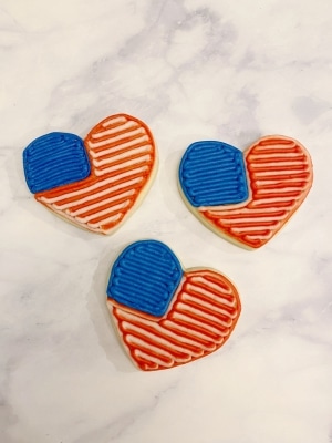 4th of July cookies