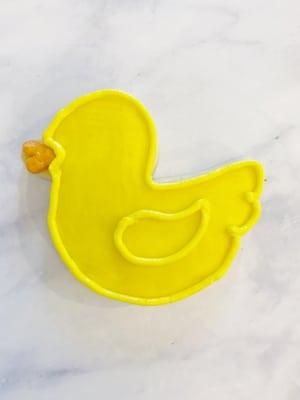 rubber ducky cookies