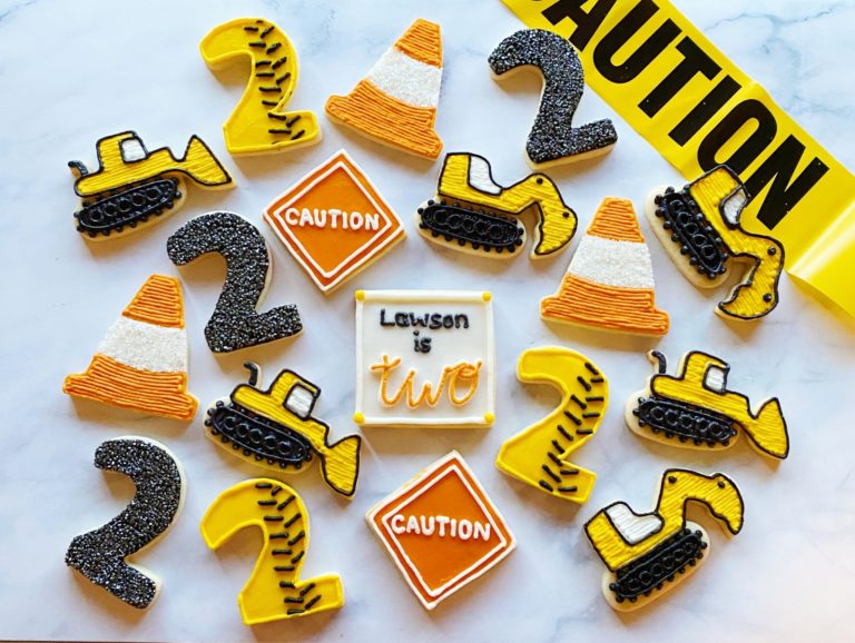 How to Decorate Construction Cookies for a Construction Party Theme