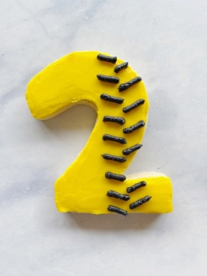 caution 2 year old ahead cookies