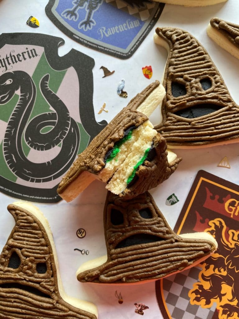 Fun Revealing DIY Harry Potter Sorting Hat Party Cookies
