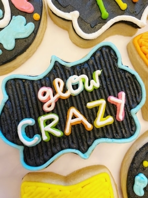 glow crazy cookies