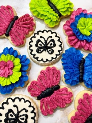 how to make your own DIY Encanto cookies for an Encanto birthday party