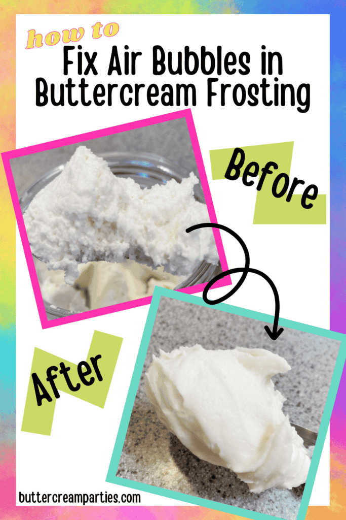 How to Get Air Bubbles Out of Buttercream Frosting for Smooth Buttercream
