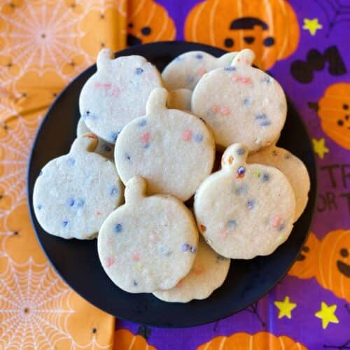 Halloween sprinkle sugar cookie recipe