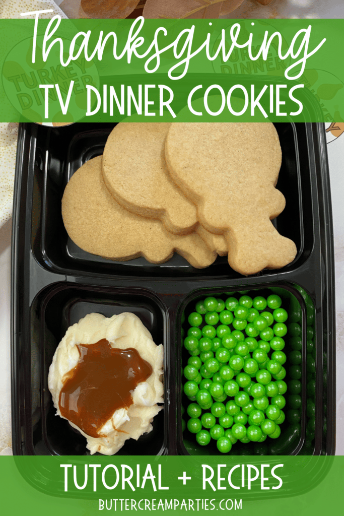 Turkey Dinner Cookies for Thanksgiving Kids Activity