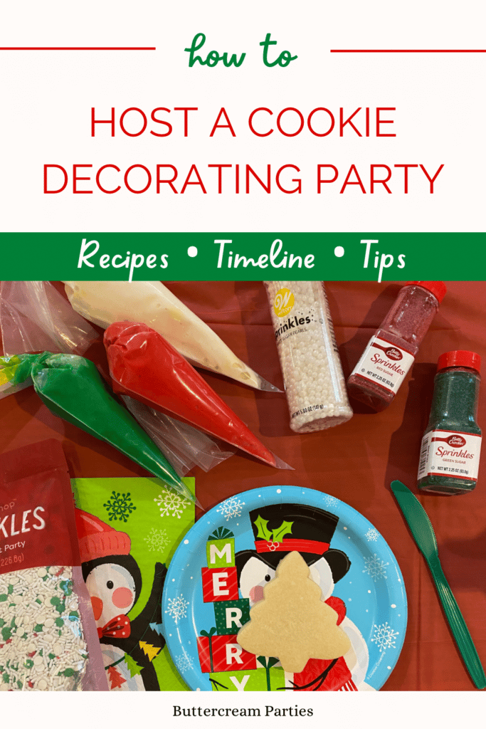 How to Host a Christmas Cookie Decorating Party for Kids and Adults