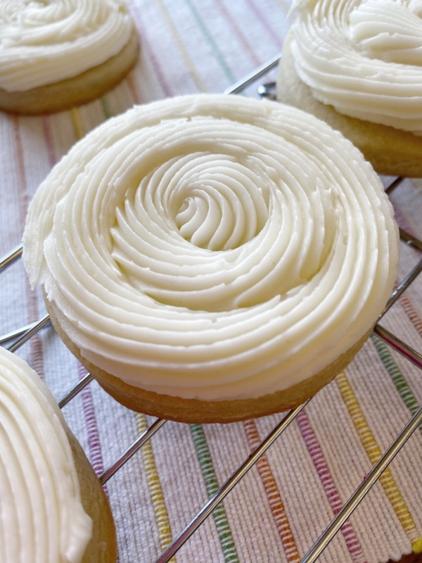 Perfect Almond Buttercream Frosting for Cookie Decorating