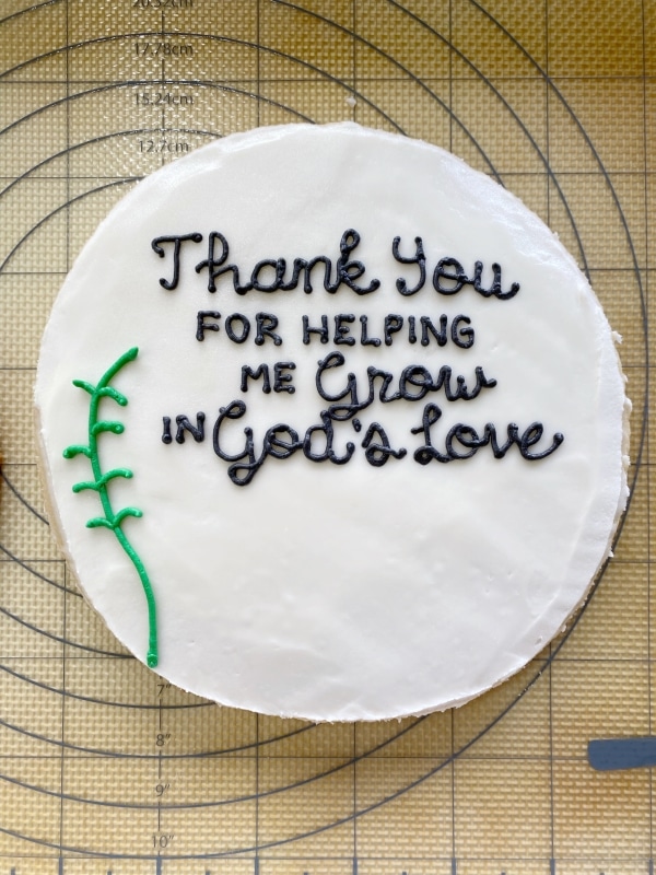 Christian teacher appreciation cookies