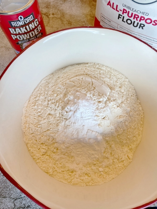 Flour and Baking Powder