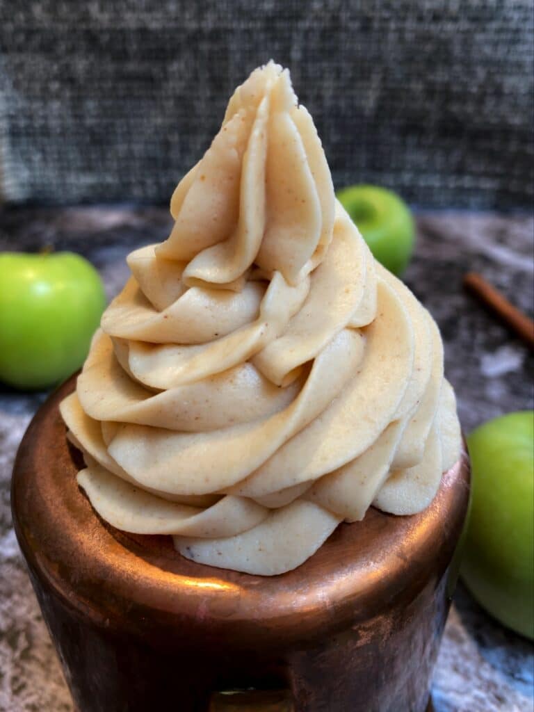 The Best Crusting Apple Buttercream with Real Apples for Cookie Decorating