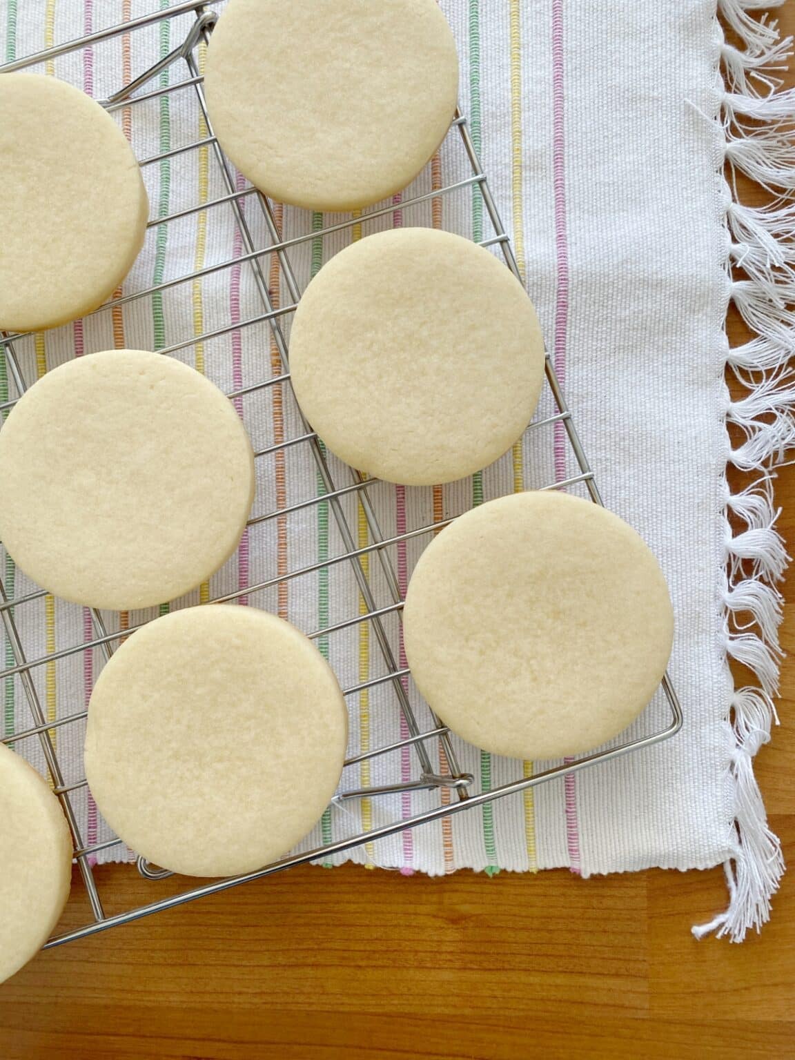 Soft Cut Out Eggless Sugar Cookies for Cookie Decorating