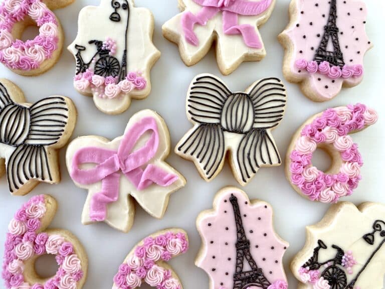 paris decorated cookies parisian sugar cookies with buttercream