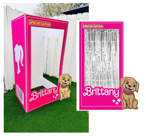 barbie photo booth