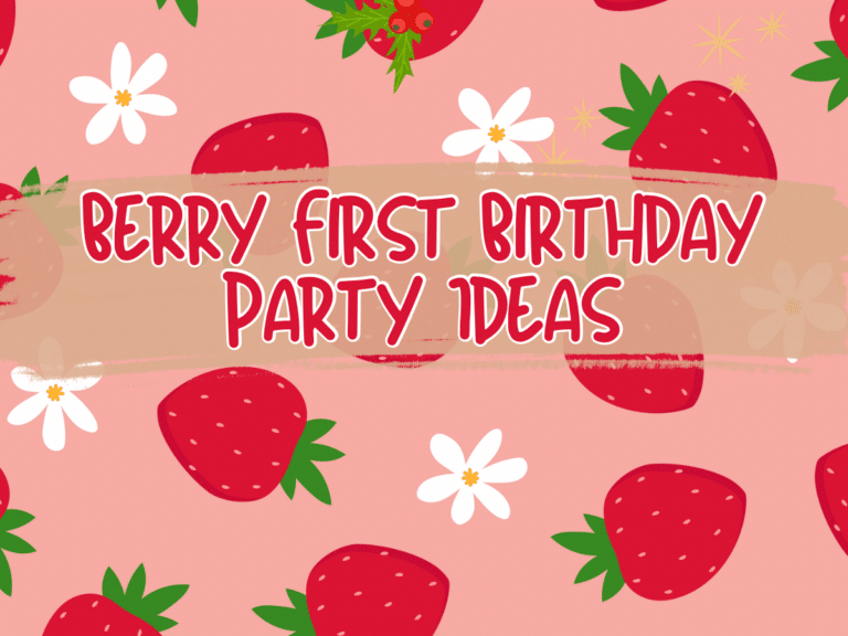 berry first birthday party ideas