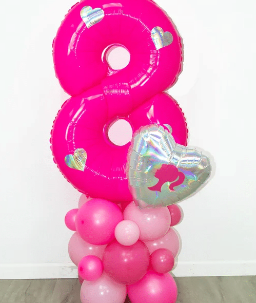 barbie balloon decorations