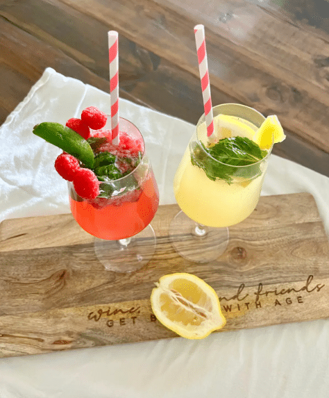 kombucha farmer's market baby shower drinks