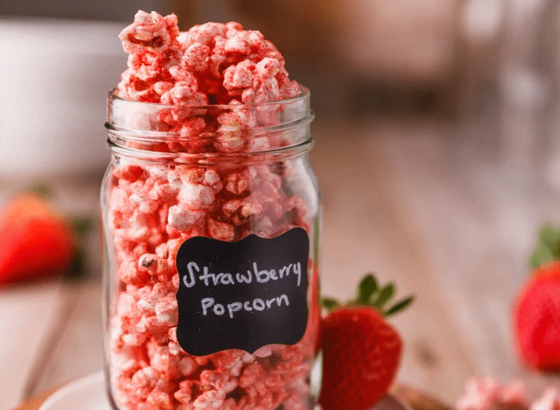 pink popcorn barbie birthday party foods
