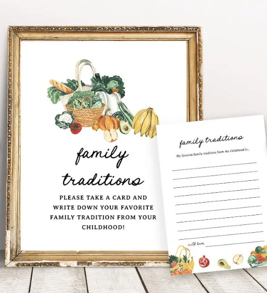 locally grown baby shower activities