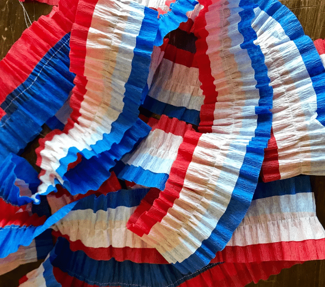 4th of july party decor streamers