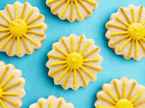 sun sugar cookies simple summer cookie recipe