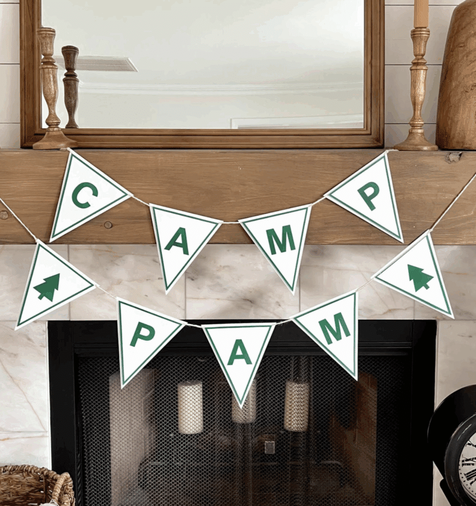 camp walden parent trap bachelorette decoration