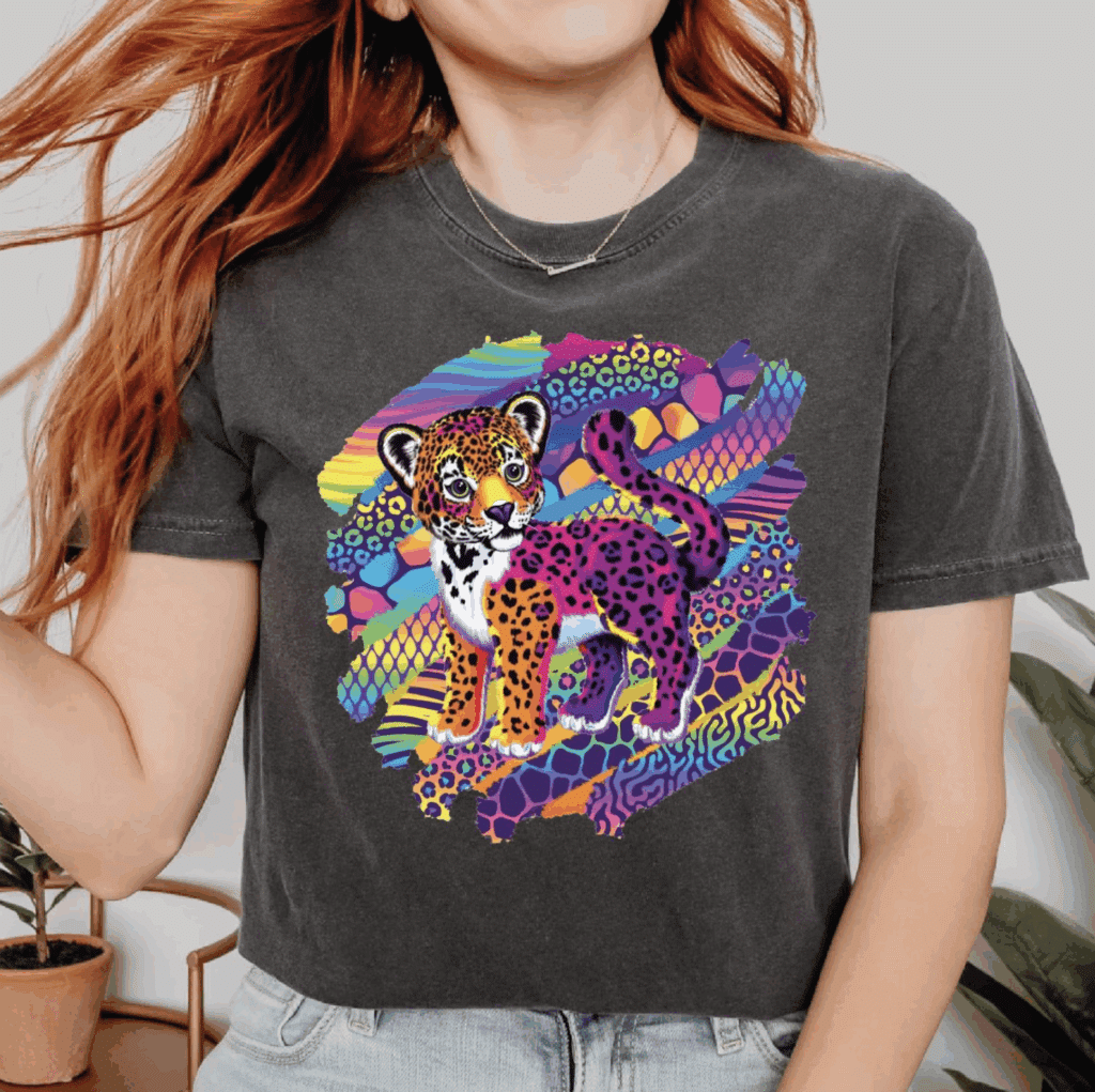 lisa frank party animal shirt
