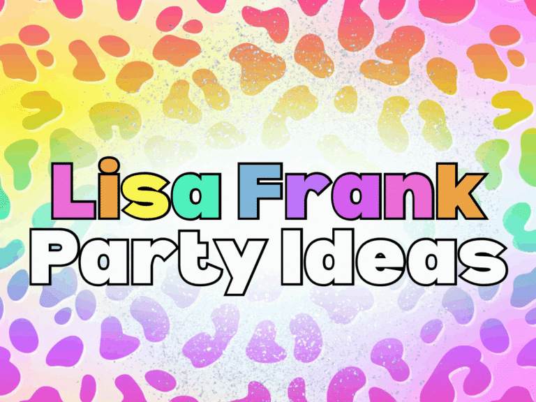 lisa frank party theme