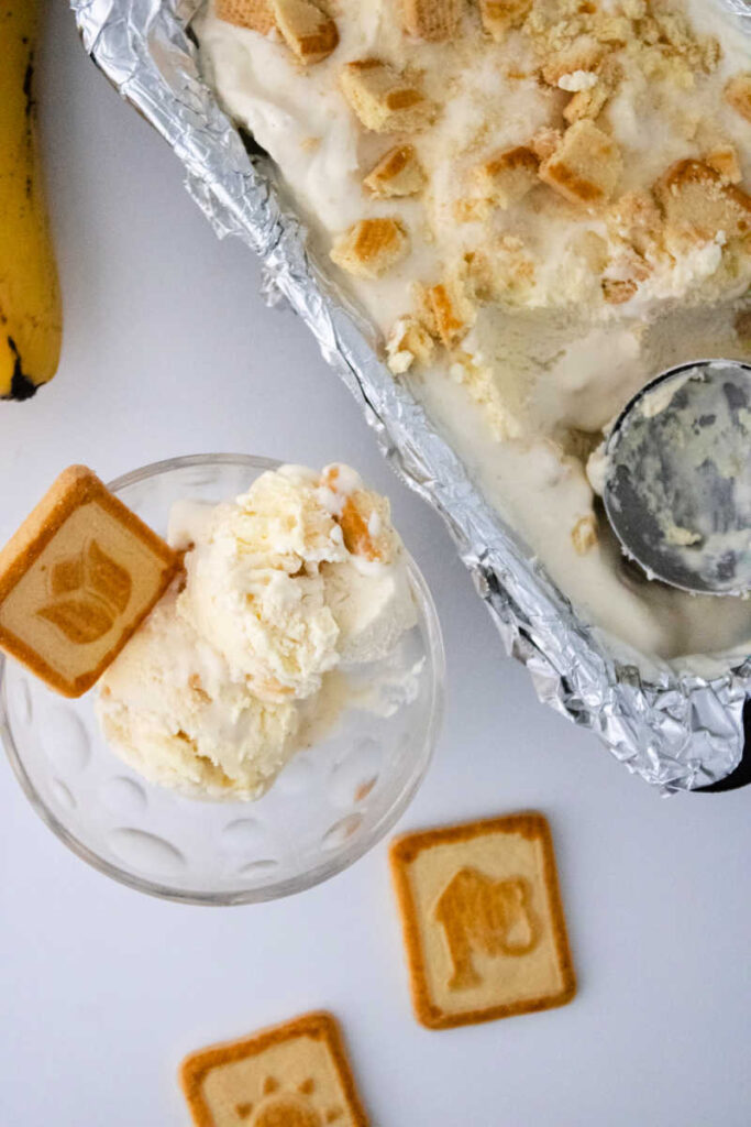 banana pudding cheesecake ice cream social