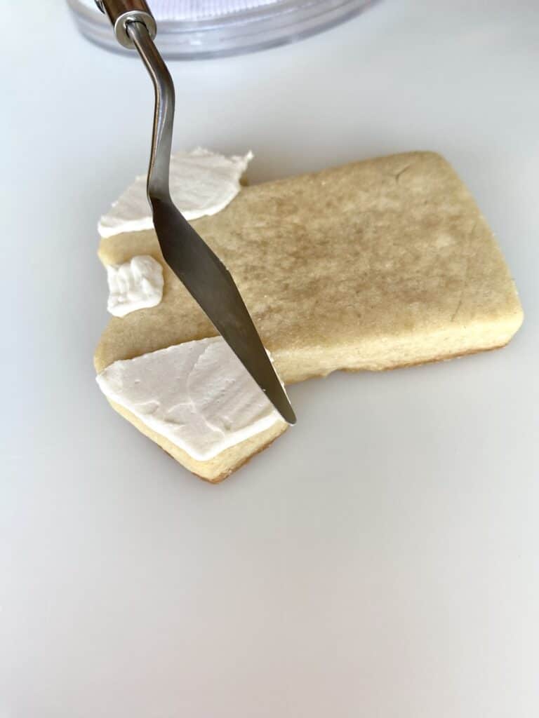 backpack cookies buttercream