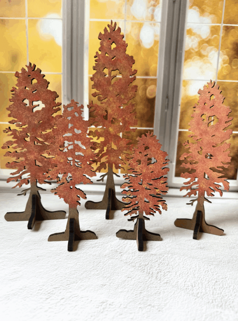 fall bonfire party decor