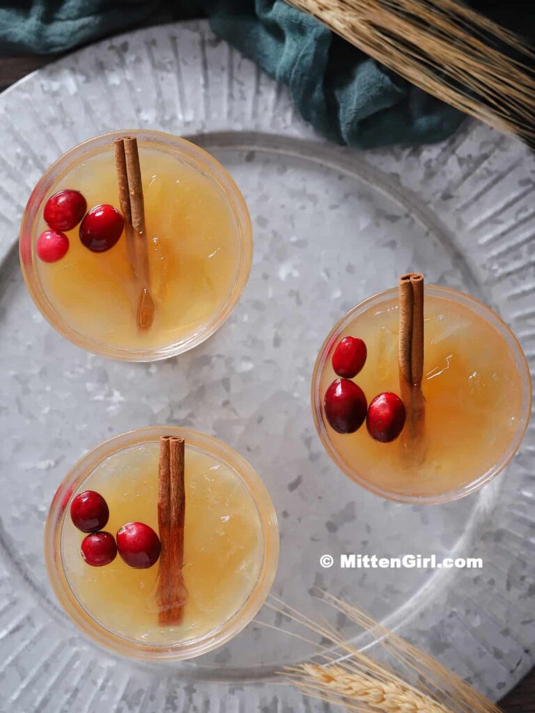 fall bonfire party drink