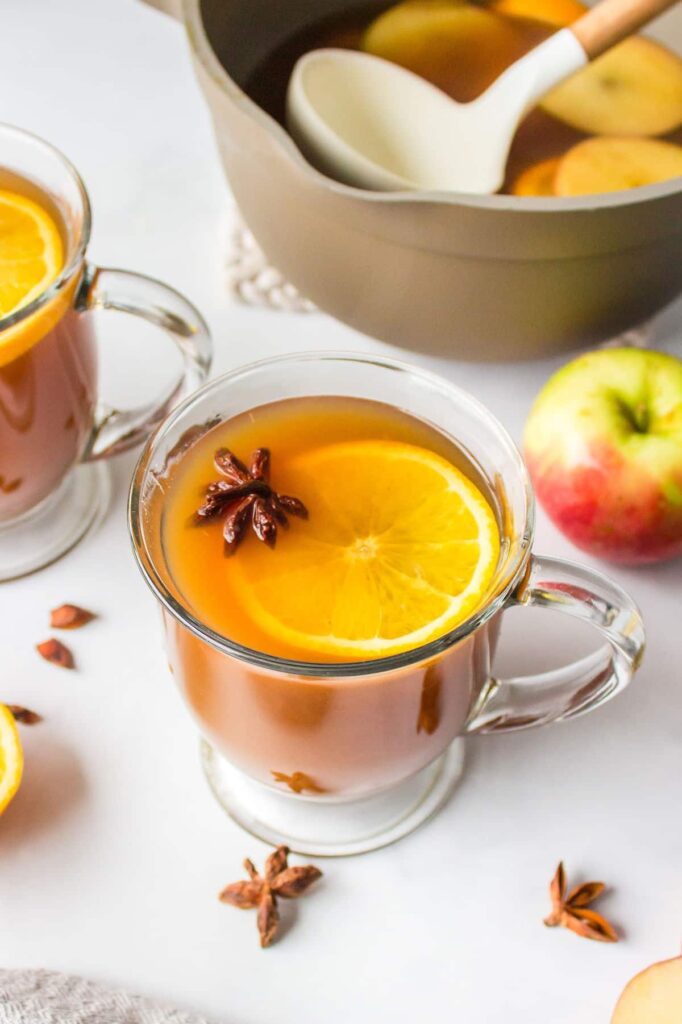 cider wassail fall bonfire party drink