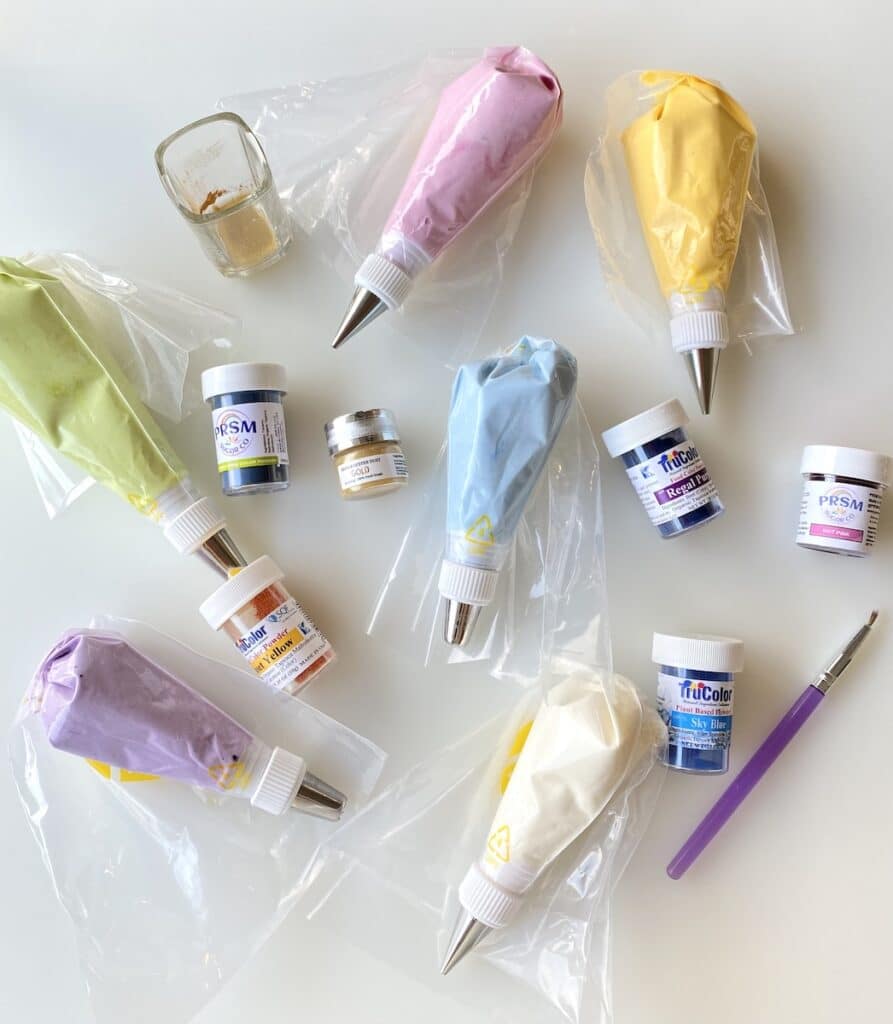 trucolor sugar cookies dye free cookie decorating with buttercream