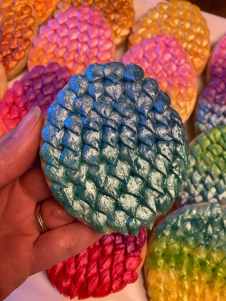 dragon egg cookies medieval Renaissance