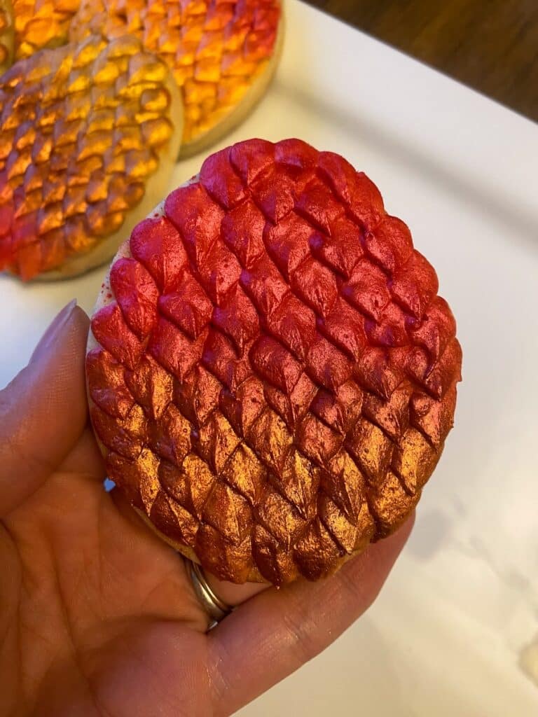 dragon egg cookies medieval Renaissance
