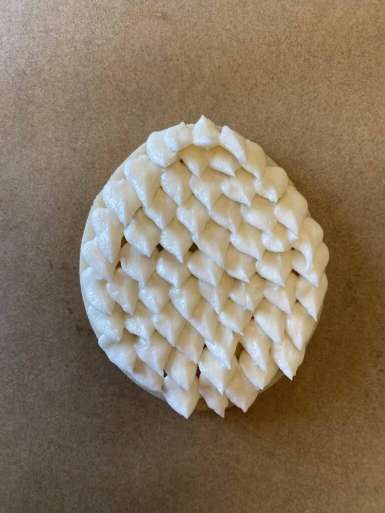dragon egg cookies leaf piping tip for scales