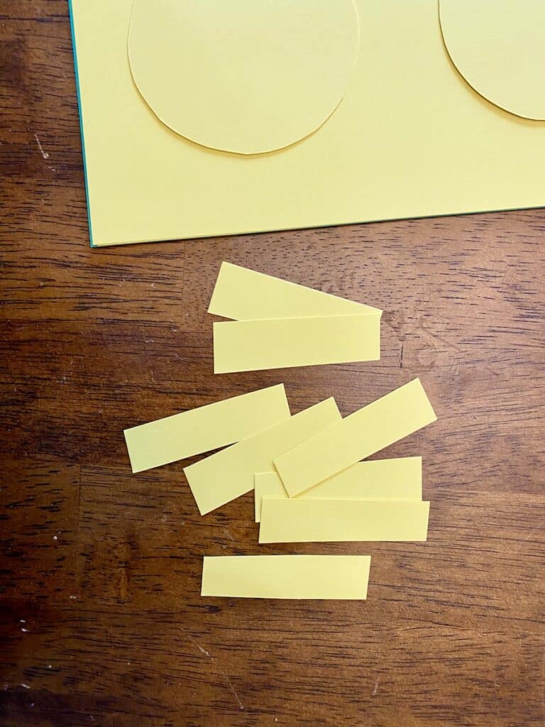 short strips for DIY LEGO Banner
